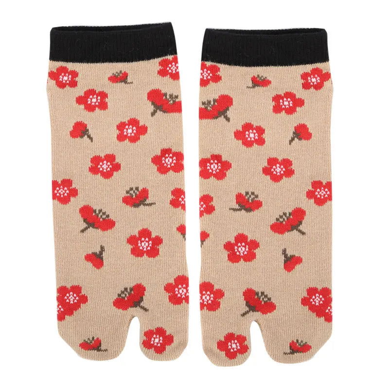 Chaussettes Japonaises á Motifs 