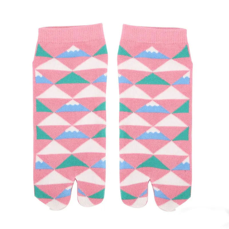 Chaussettes Japonaises á Motifs 