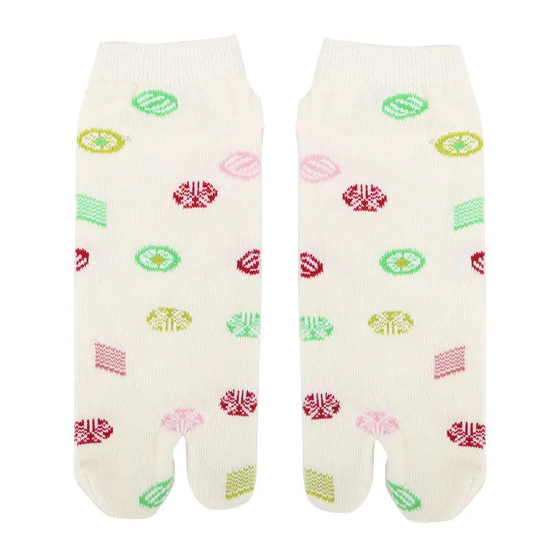 Chaussettes Japonaises á Motifs 