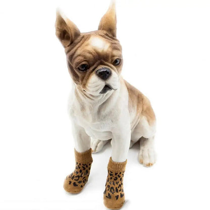 Chaussettes Léopard pour Chien 