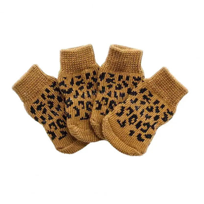 Chaussettes Léopard pour Chien 