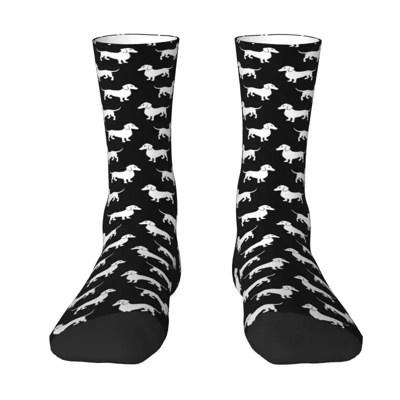 Chaussettes Noires Chien Teckel 