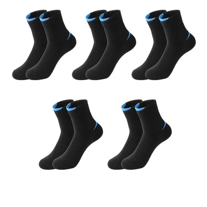 Chaussettes Noires Décontractés Pack 5 