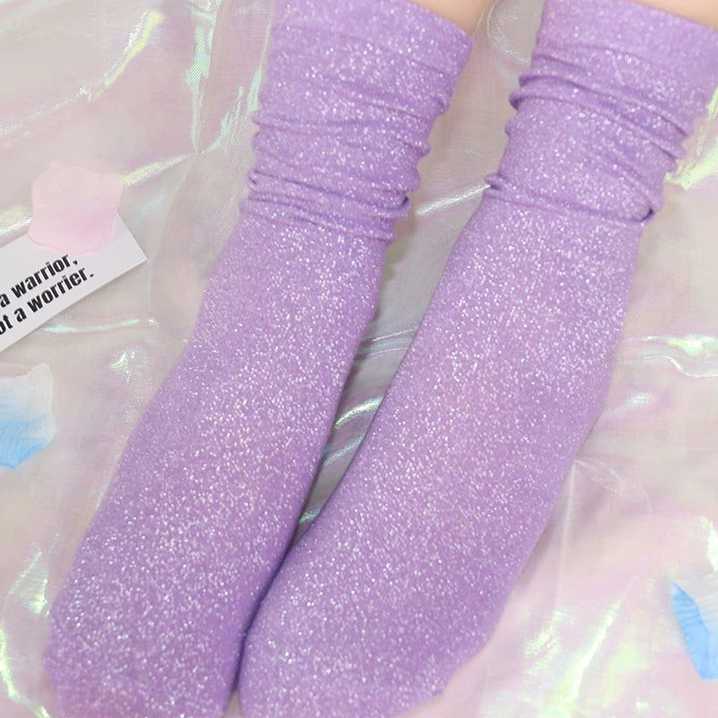 Chaussettes Paillettes pour Femme 