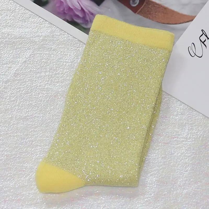 Chaussettes Paillettes pour Femme 