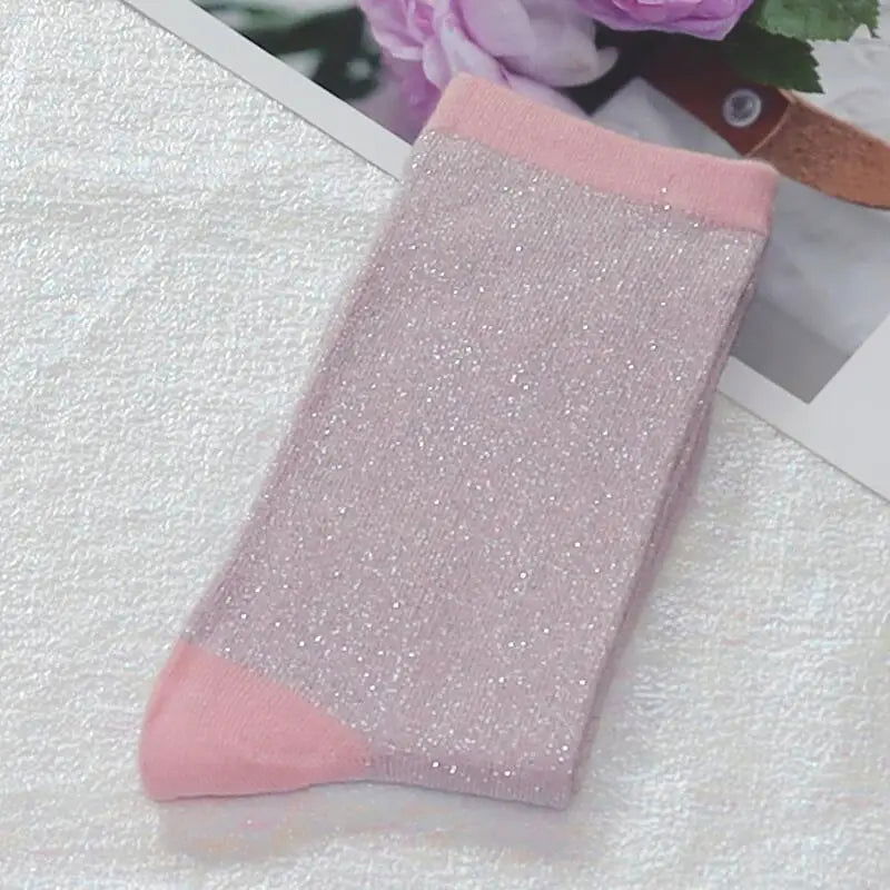 Chaussettes Paillettes pour Femme 