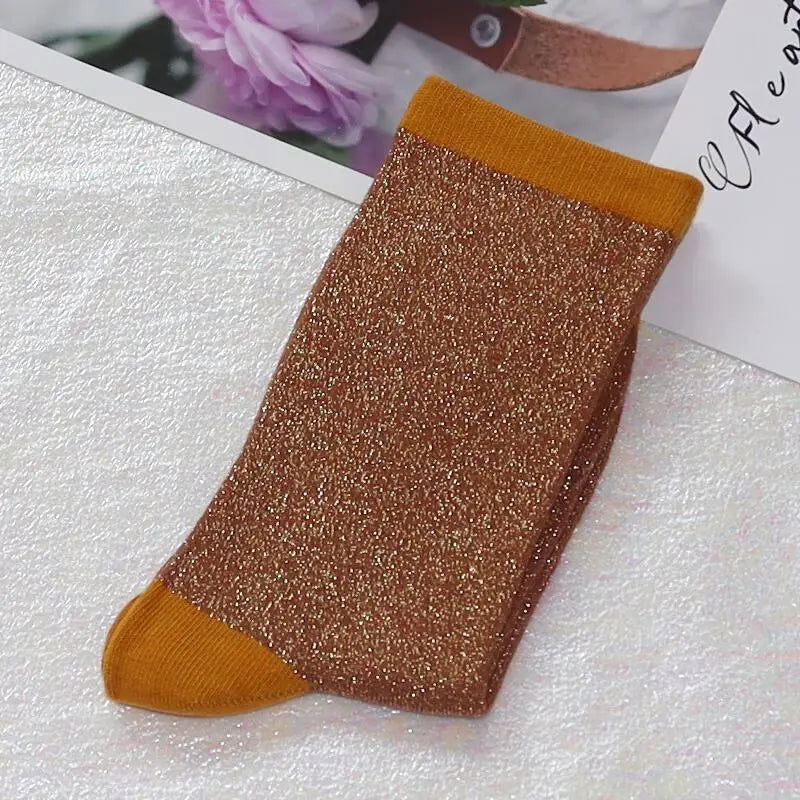 Chaussettes Paillettes pour Femme 