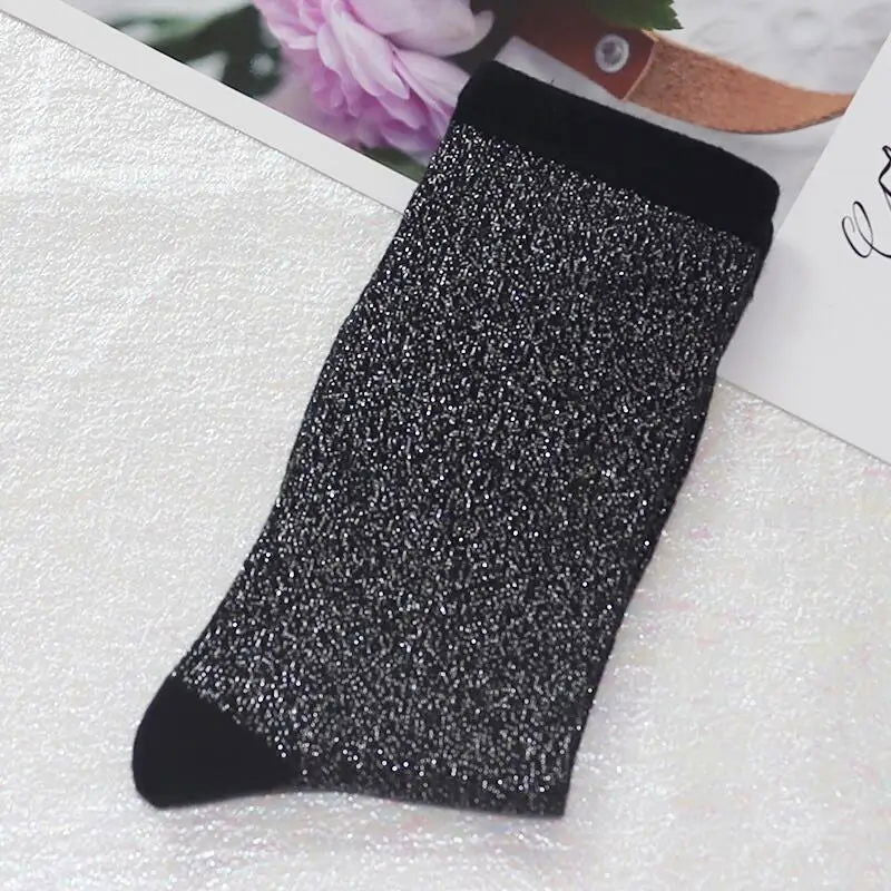 Chaussettes Paillettes pour Femme 