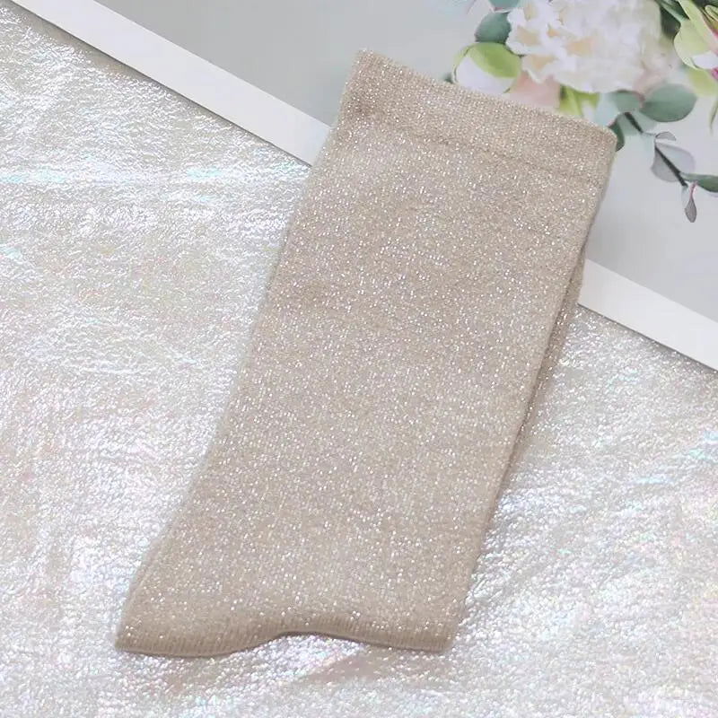 Chaussettes Paillettes pour Femme 