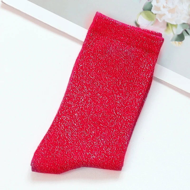 Chaussettes Paillettes pour Femme 