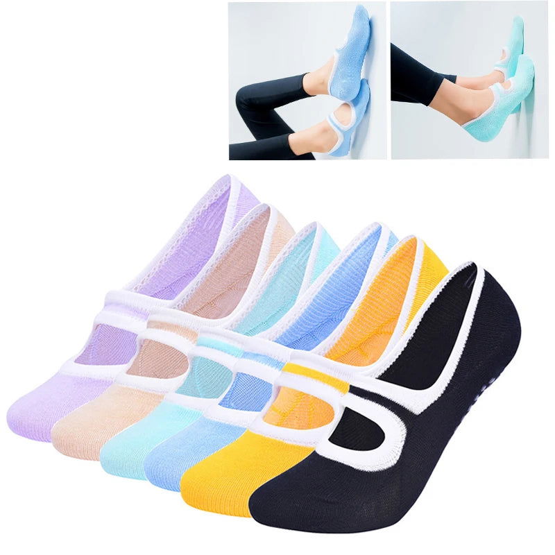 Chaussettes Pilates Antidérapantes 