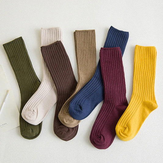 Chaussettes Rétro en Tricot 