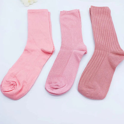 Chaussettes Rose pour Femme Pack 3 