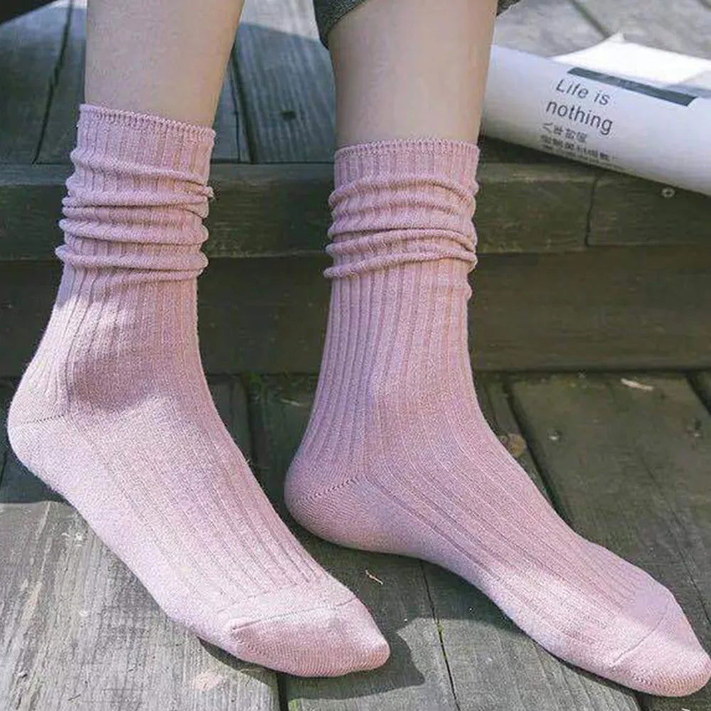 Chaussettes Rose pour Femme Pack 3 