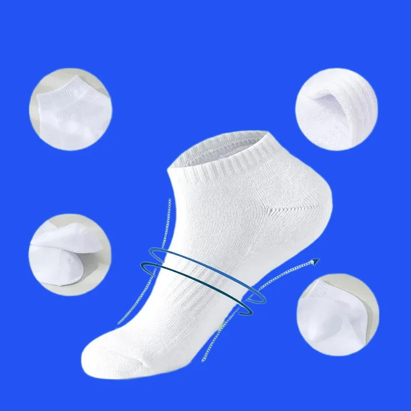 Chaussettes Simples en Coton Pack 5 