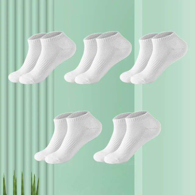 Chaussettes Simples en Coton Pack 5 