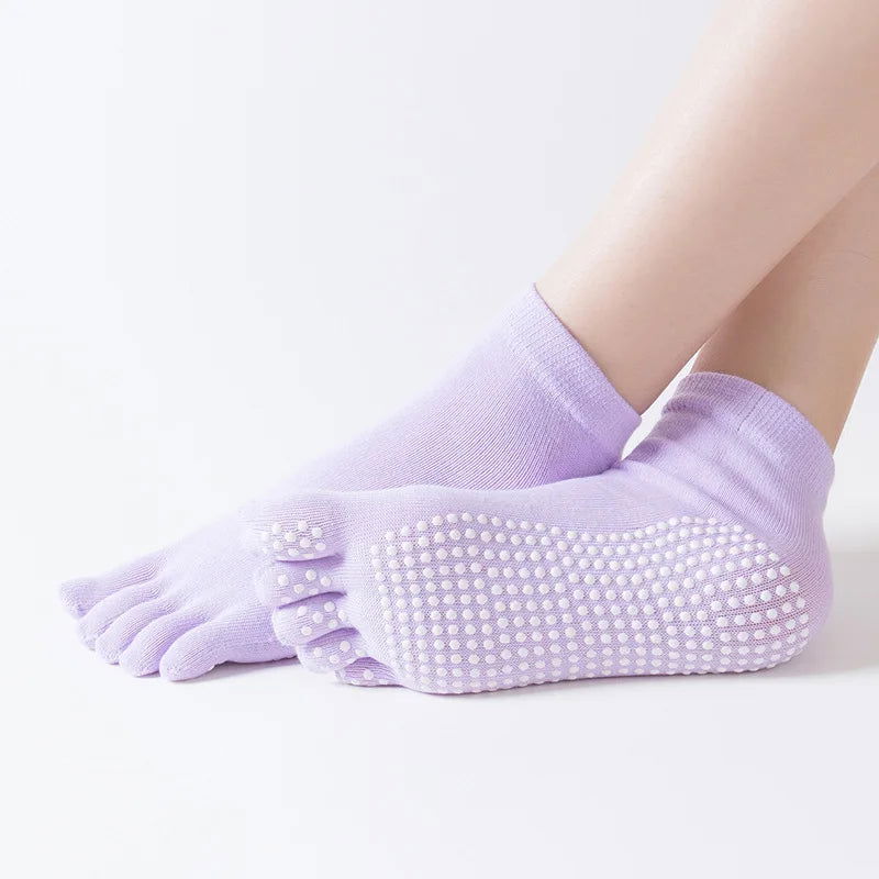 Chaussettes Yoga Antidérapantes 