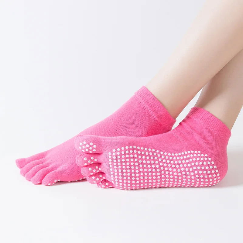 Chaussettes Yoga Antidérapantes 