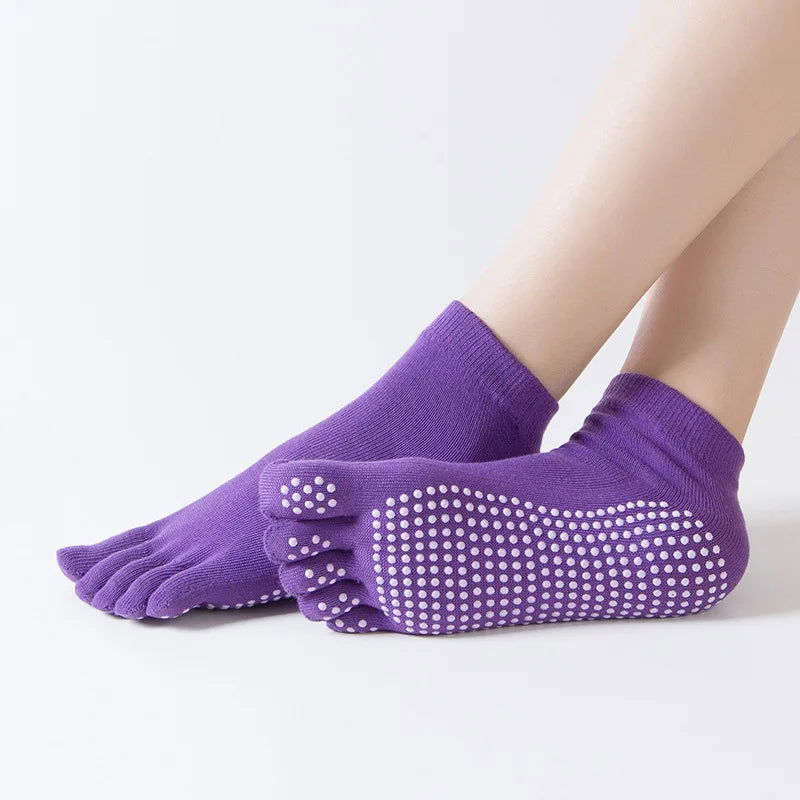 Chaussettes Yoga Antidérapantes 