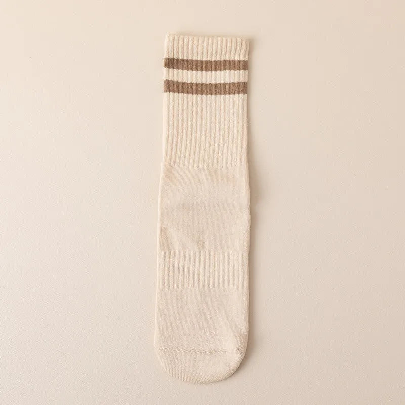 Chaussettes Yoga en Coton Épais 