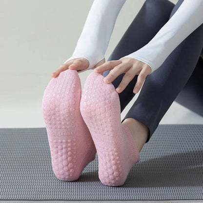 Chaussettes Yoga en Maille Respirante 