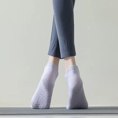 Chaussettes Yoga en Maille Respirante 