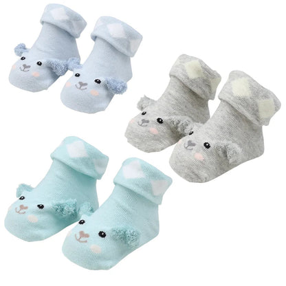 Chaussettes de Naissance Antidérapantes 