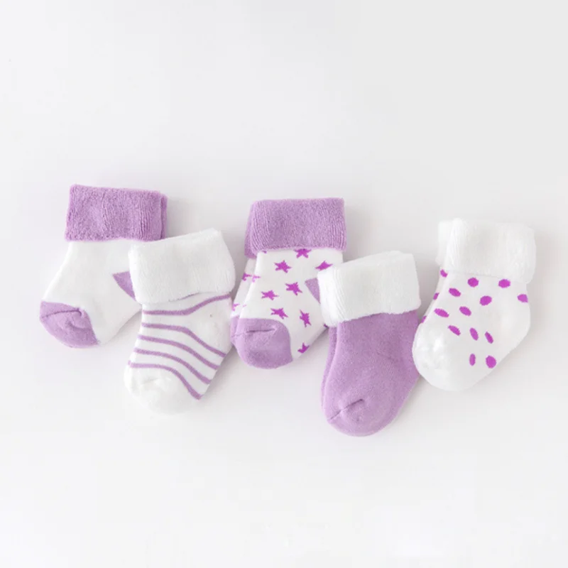 Chaussettes de Naissance Pack 5 