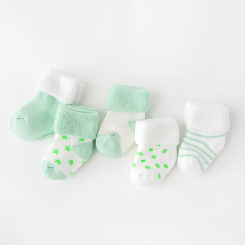 Chaussettes de Naissance Pack 5 