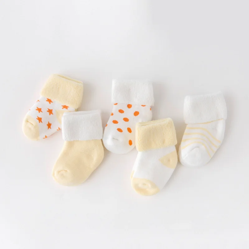 Chaussettes de Naissance Pack 5 