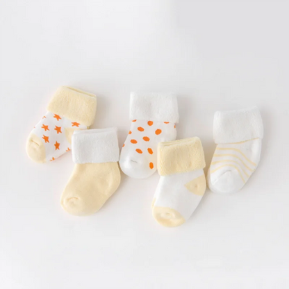 Chaussettes de Naissance Pack 5 