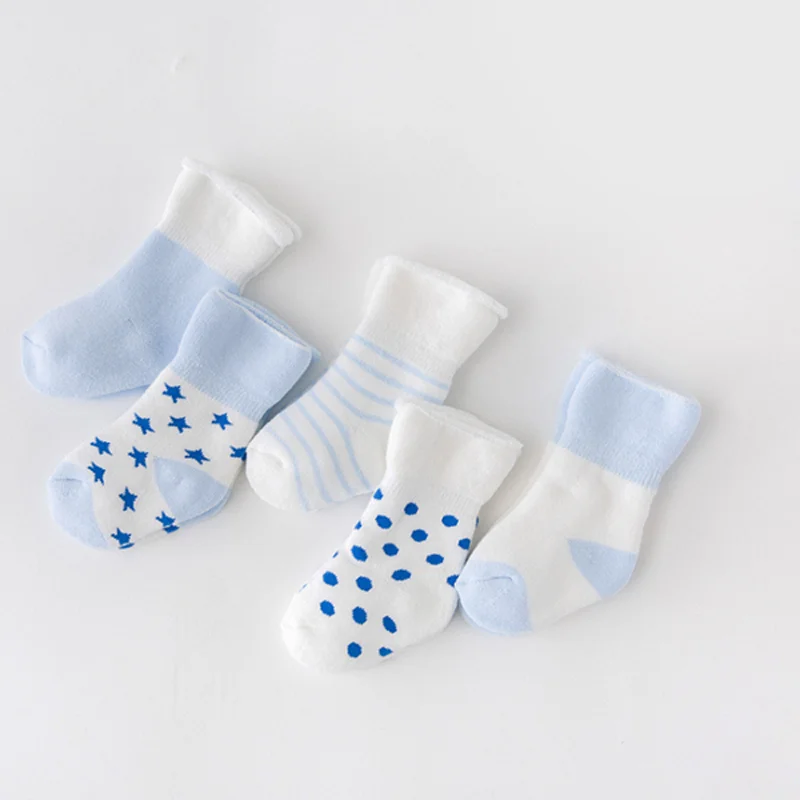 Chaussettes de Naissance Pack 5 