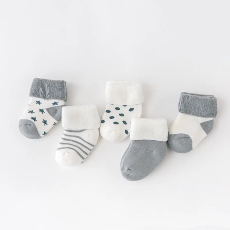 Chaussettes de Naissance Pack 5 