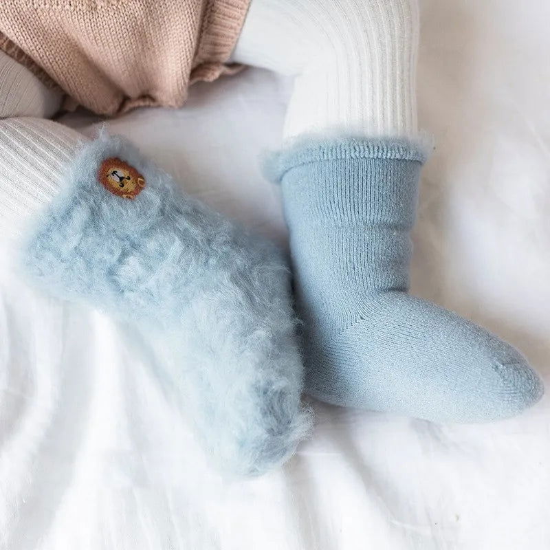 Chaussettes de Naissance en Laine 