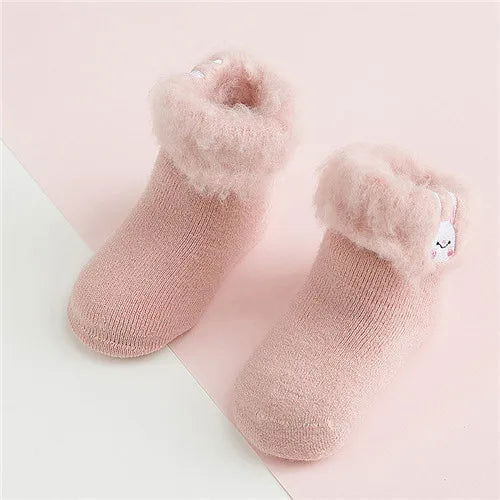 Chaussettes de Naissance en Laine 