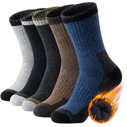 Chaussettes en Laine Anti-Humidité Pack 5 