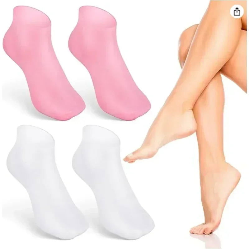 Chaussettes en Silicone Hydratantes Extensibles 