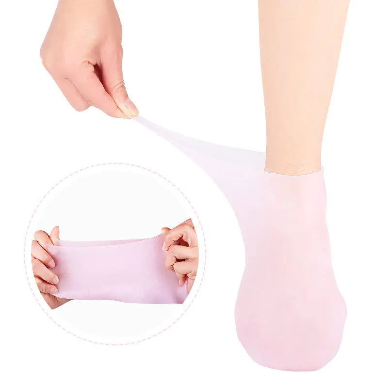 Chaussettes en Silicone Hydratantes Extensibles 