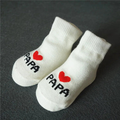 Chaussettes pour Bébé Papa et Maman 