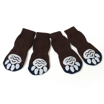 Chaussettes pour Chien Antidérapantes 